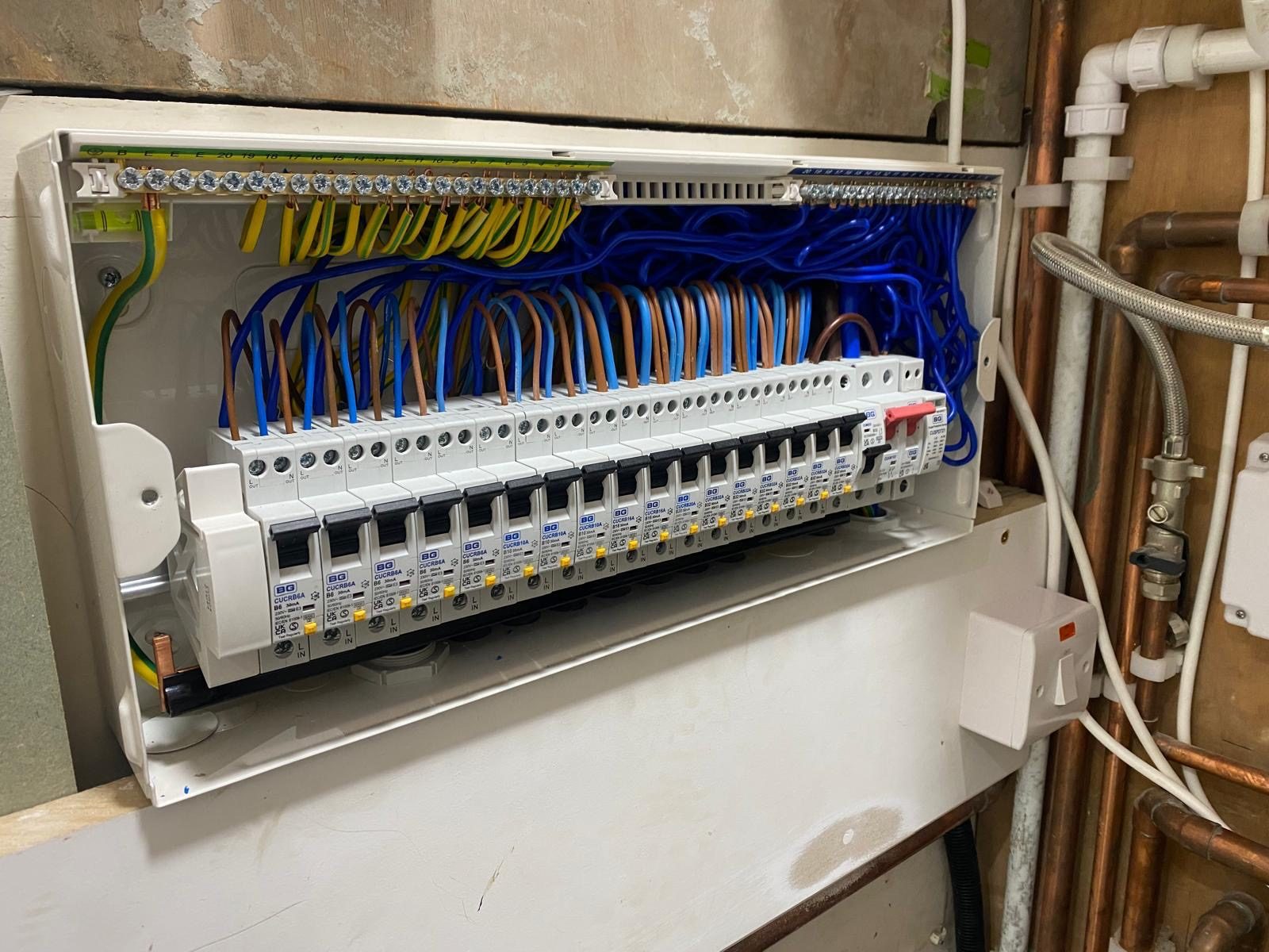Electrical installation by Teraheat