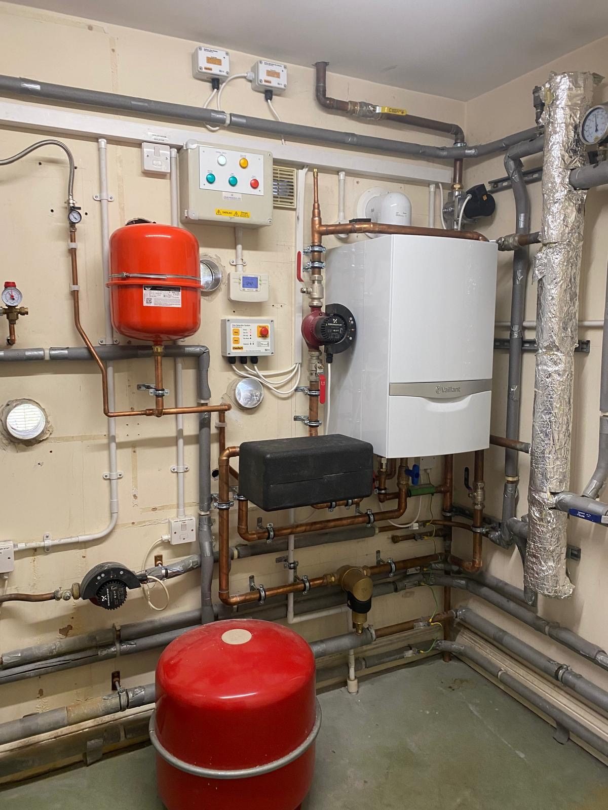 Plant room installation